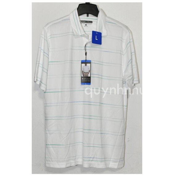 NWT Pebble Beach Dry Luxe Men"s Perfomance polo bush - Picture 2 of 5